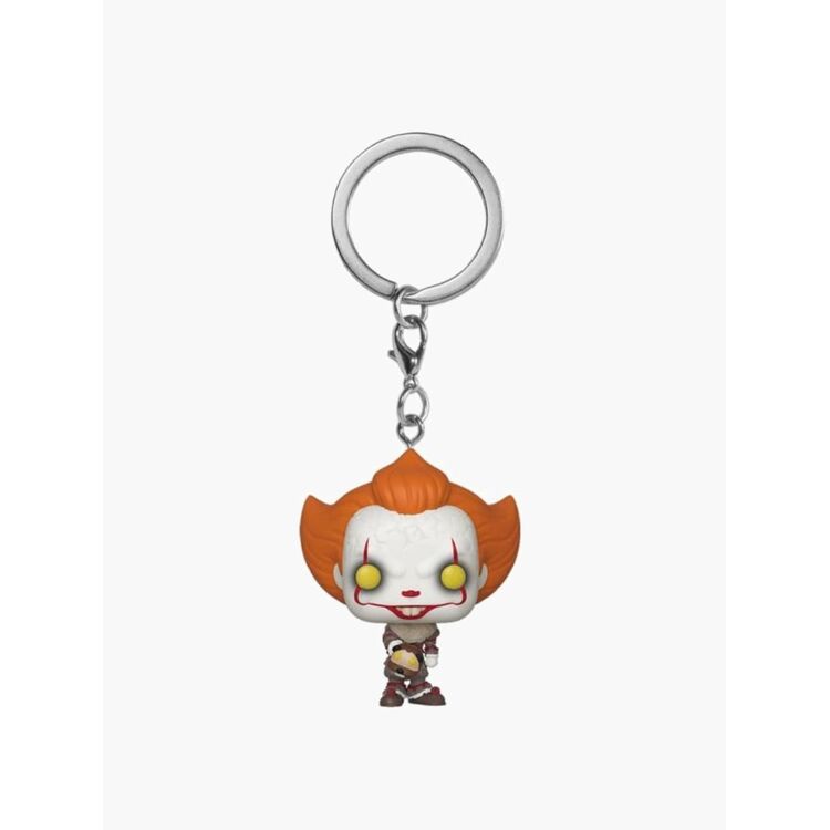 Product Funko Pocket Pop!  IT: Chapter 2 Pennywise w/ Beaver Hat Keychain image