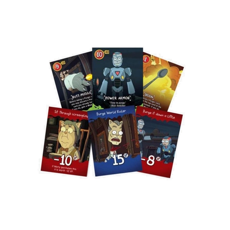 Product Rick and Morty Gryphon Card Game Look Who's Purging Now image