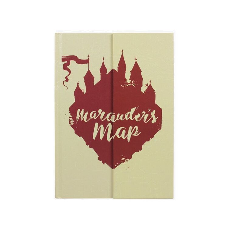 Product Harry Potter Marauders Map A5 Notebook image
