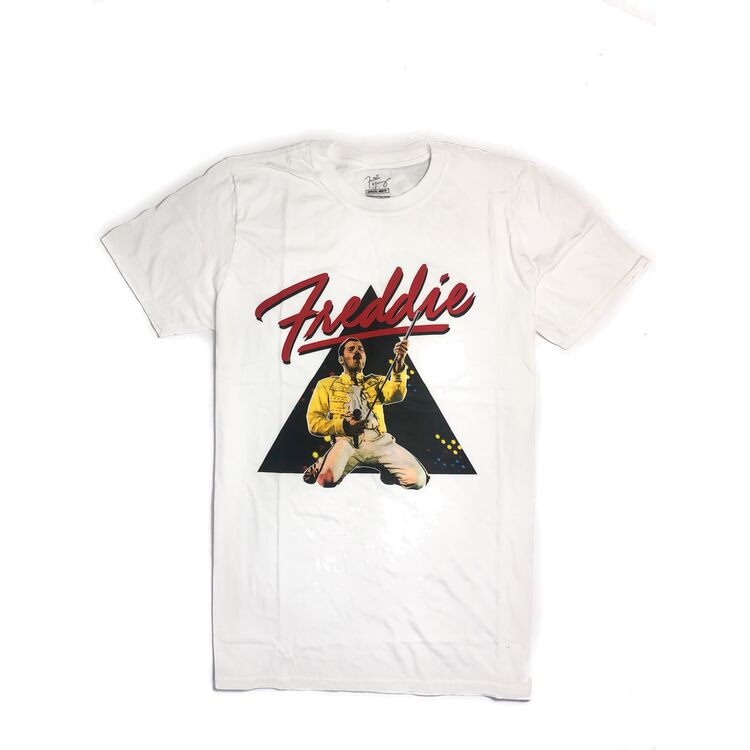 Product Freddie Mercury Triangle Black T-Shirt image