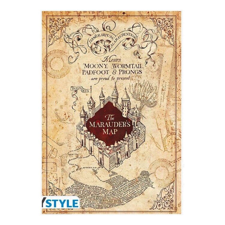 Product Harry Potter Marauders Map Poster image