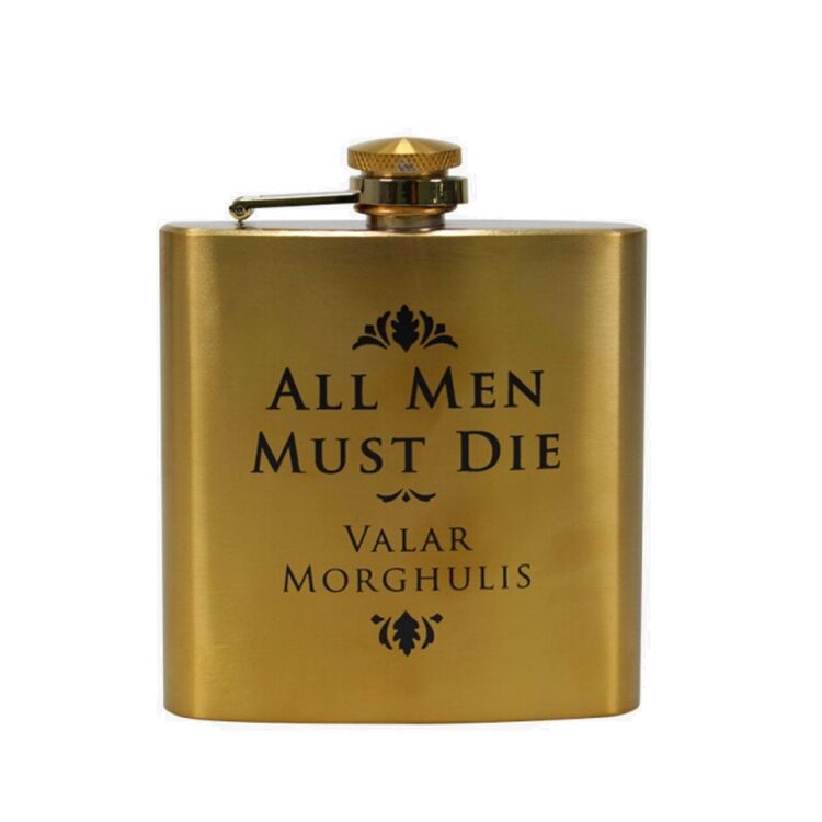 Product Game of Thrones hip flask boxed - (All Men Must Die) image