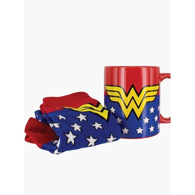Product DC Comics Wonder Woman Mug & Socks Set image