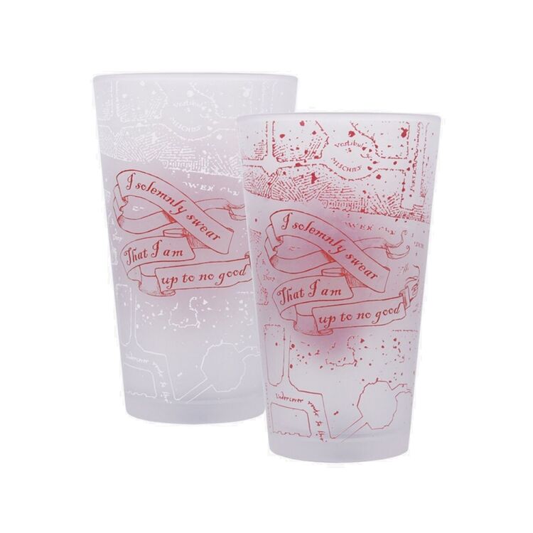 Product Harry Potter Marauders Map Cold Change Glass image