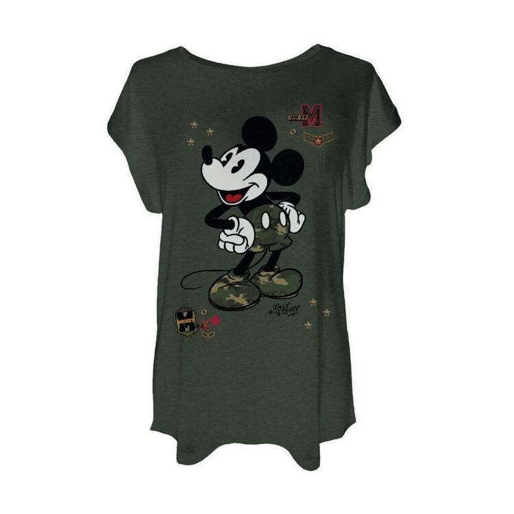 Product Disney Mickey Military Woman's T-shirt image