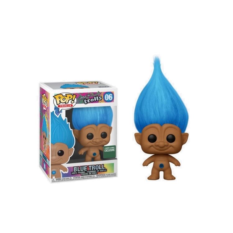 Product Funko Pop! Good Luck Trolls Blue Troll (Special Edition) image