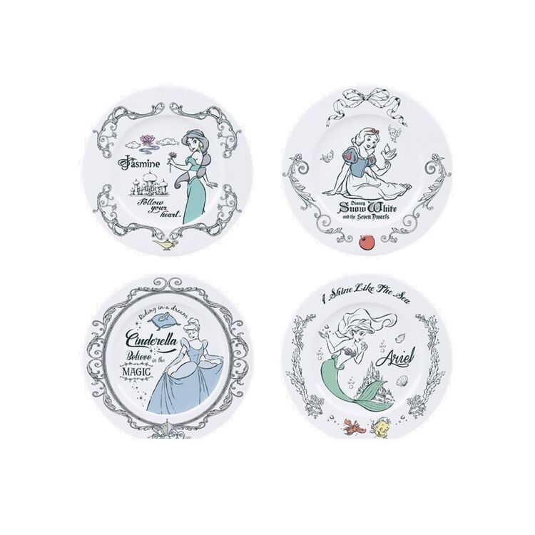 Product Disney Princesses Plates (Set of 4) image
