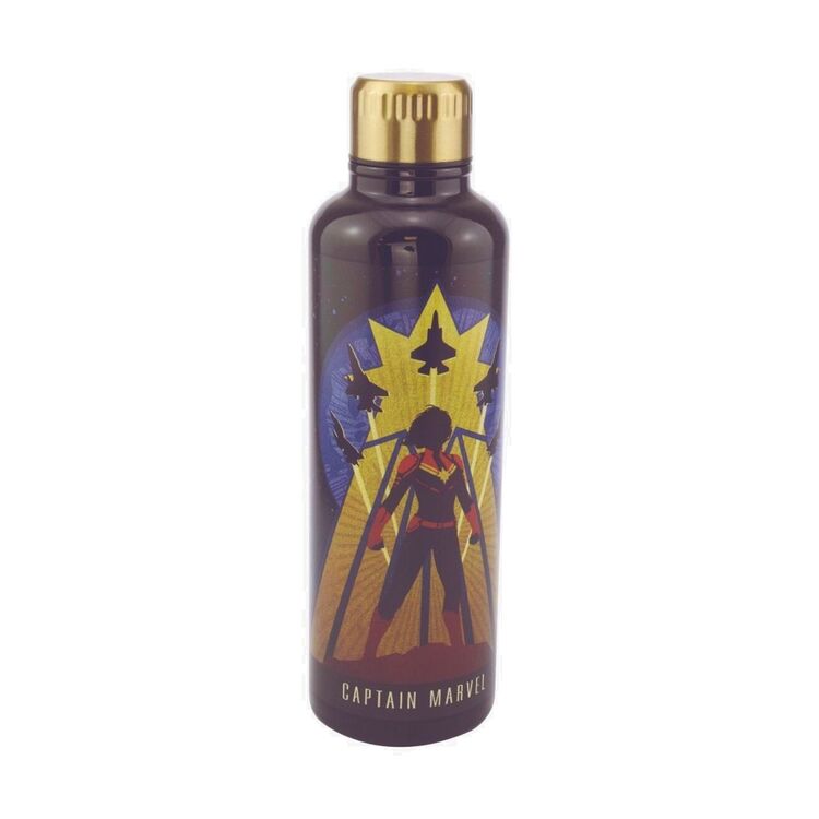 Product Captain Marvel Metal Water Bottle image