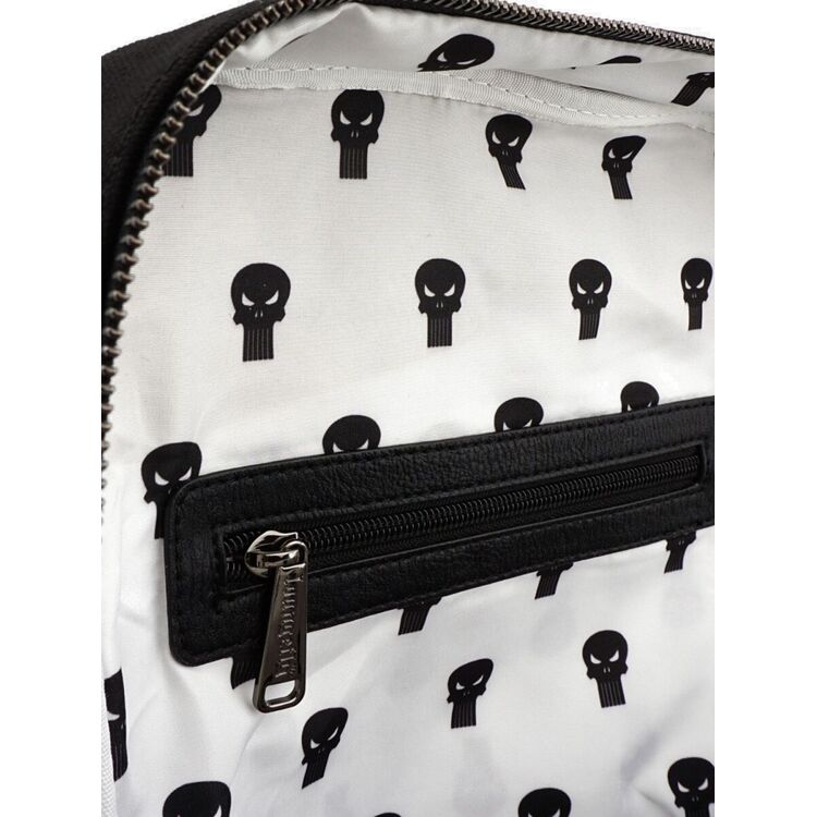 Product Loungefly Marvel Punisher Canvas Embriodered Backpack image