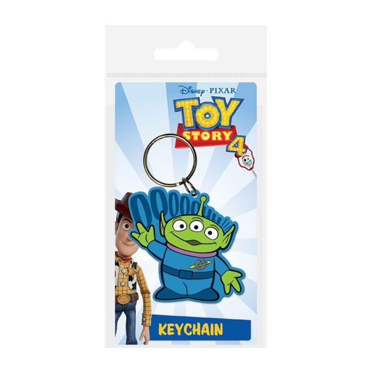 Product Disney Toy Story 4 Rubber Keychain Alien image