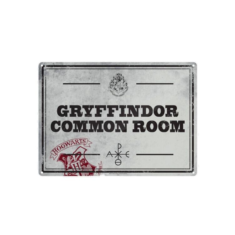 Product Harry Potter Tin Sign Common Room image
