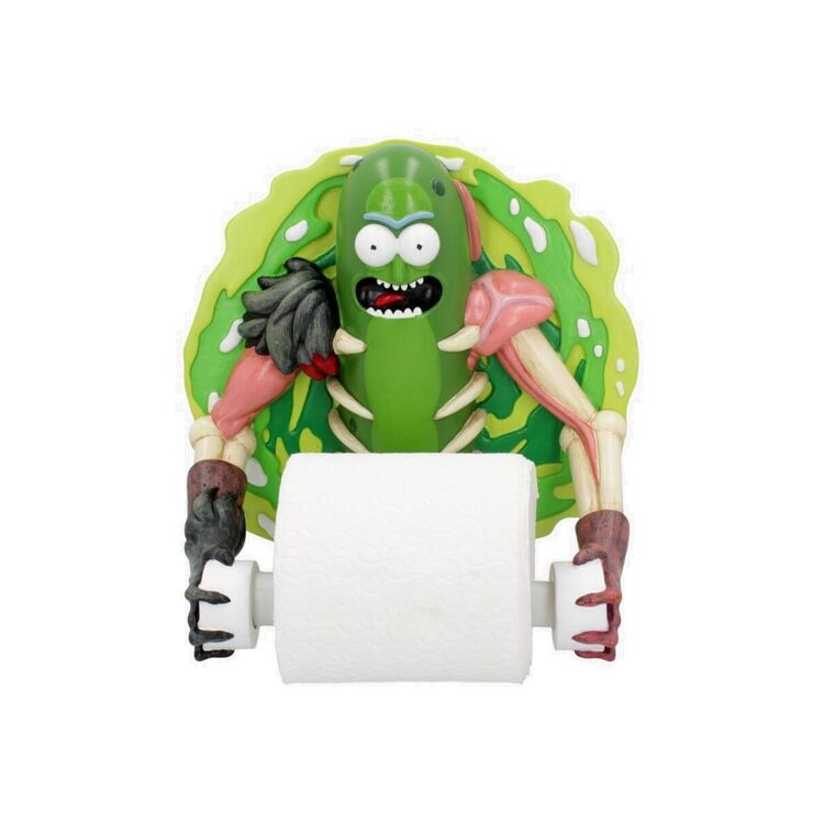 Product Rick and Morty Toilet Roll Holder Pickle Rick image