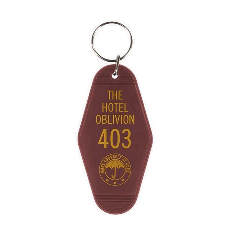 Product The Umbrella Academy Keychain Hotel Oblivion image