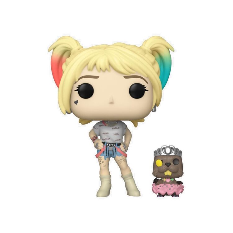Product Funko Pop! Birds of Prey Harley Quinn w/Beaver image