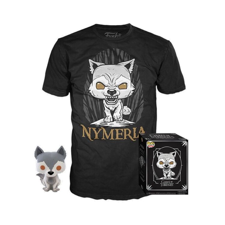 Product Game of Thrones POP! & Tee Box Nymeria image