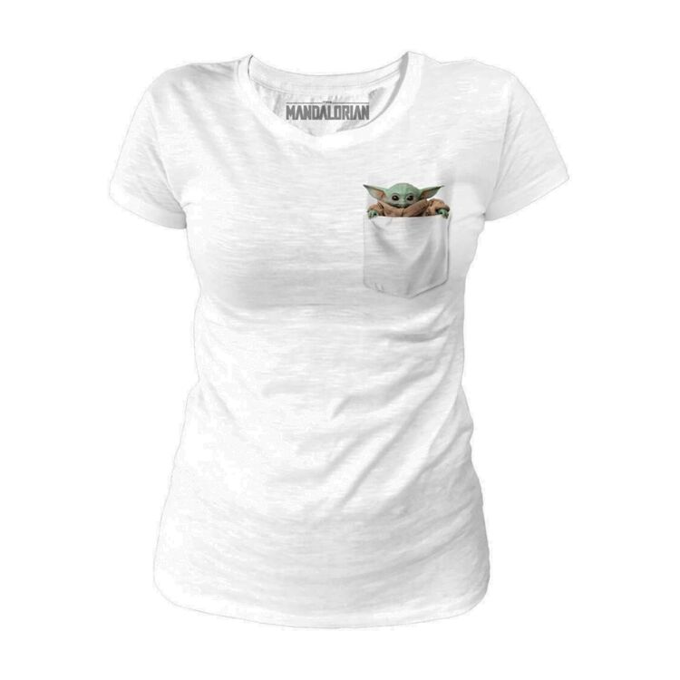 Product Star Wars Mandalorian Baby Yoda Pocket T-Shirt image