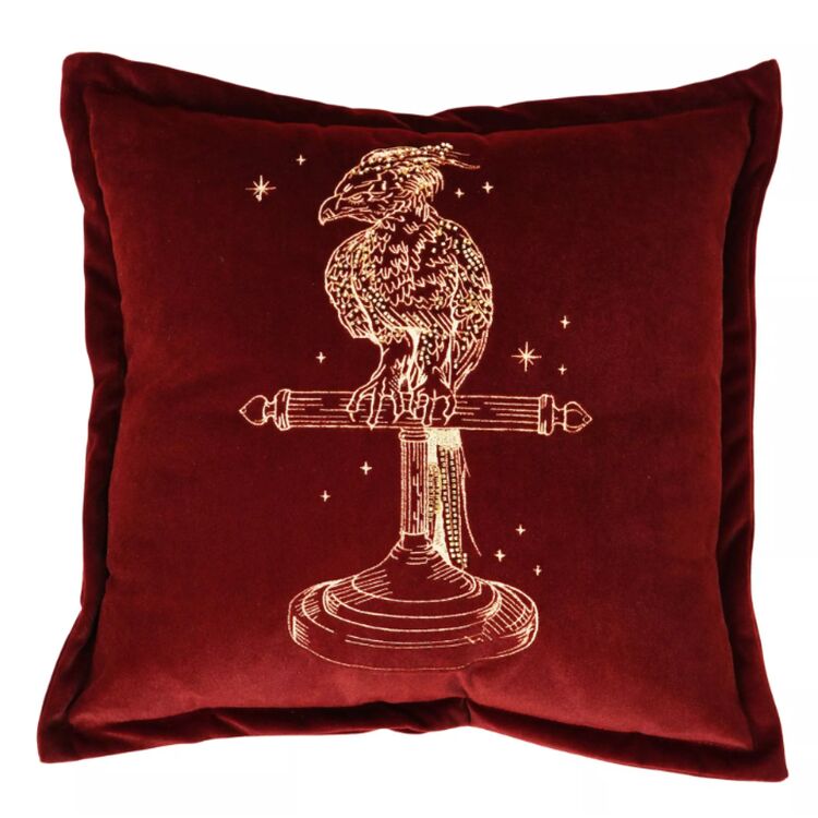 Product Harry Potter Alumni Velvet Cushion  Fawkes image