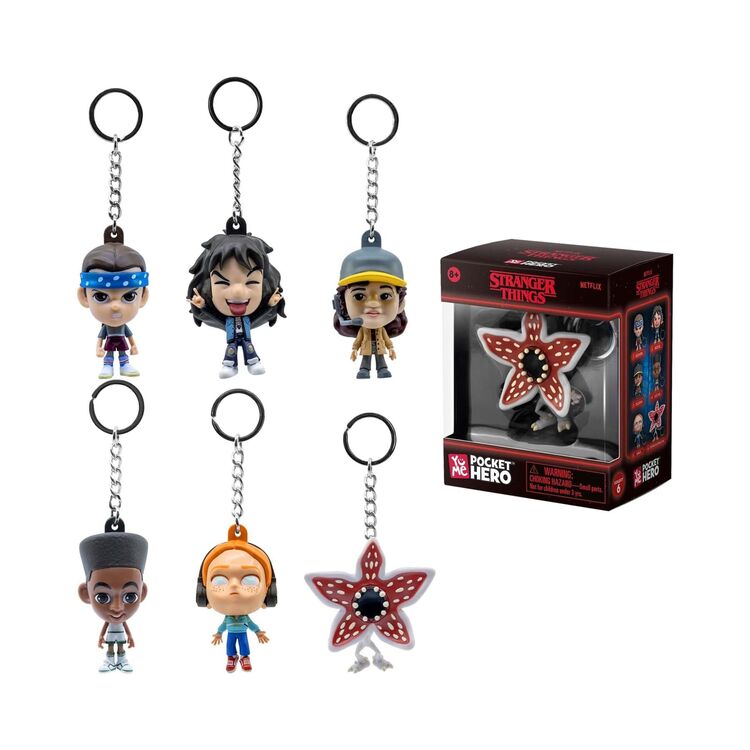 Product Μπρελόκ Stranger Things Pocket Heroes 1τμχ Τυχαία Επιλογή image
