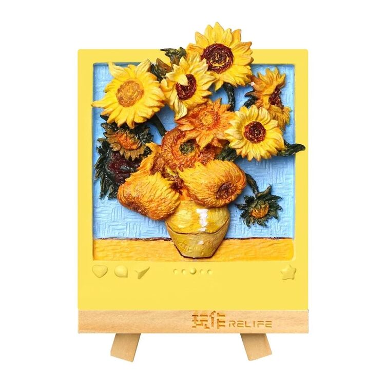 Product Σετ Ζωγραφικής Magnet Diy Sunflowers  Resin DIY 3D image