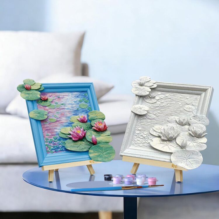 Product Σετ Ζωγραφικής Magnet Diy Water Lilies  Resin DIY 3D Painting image