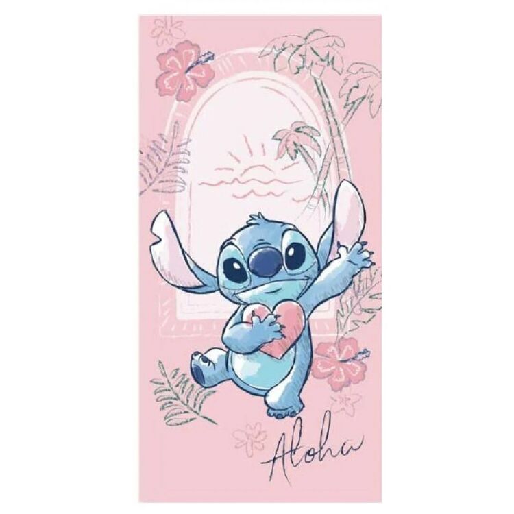 Product Πετσέτα Θαλάσσης Disney Lilo And Stitch Stitch Pink image