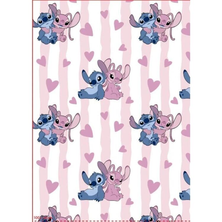 Product Disney Stitch And Angel Blanket Love image
