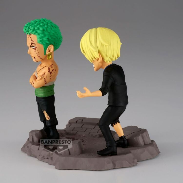 Product Φιγούρες Banpresto World Collectable Figure Log Stories: One Piece - Roronoa Zoro & Sanji Figures (8cm) (29523) image