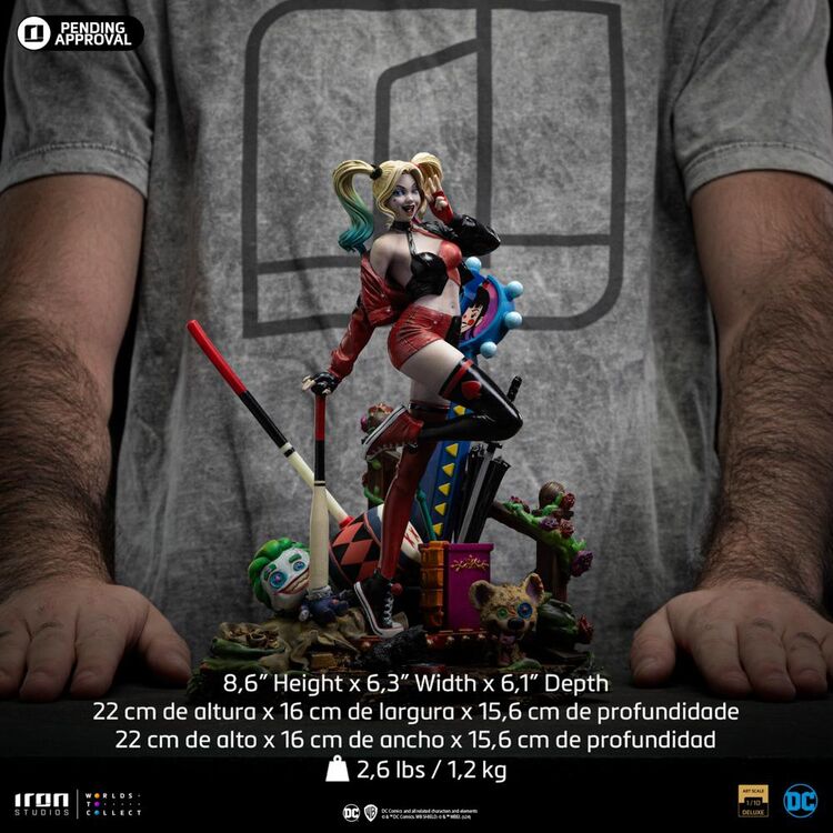Product Αγαλματίδιο Iron Studios DC Comics - Harley Quinn (Gotham City Sirens) Art Scale Statue (1/10) (DCCDCG106024-10) image