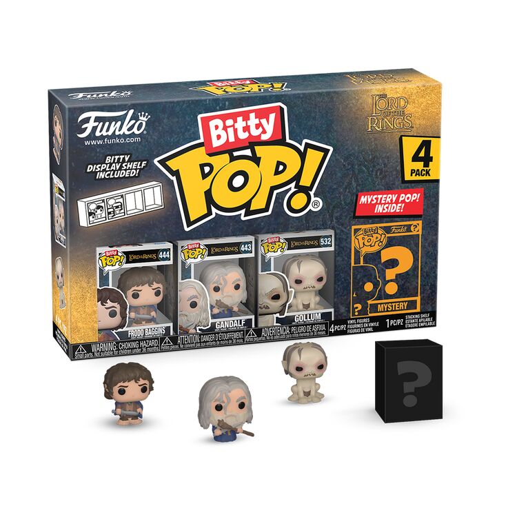 Product Lord Of The Rings Bitty Pop 4 Pack Frodo image