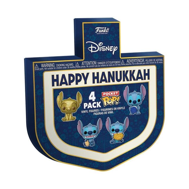 Product Funko Pockrt Pop Disney Stitch Hanukah 4pack image