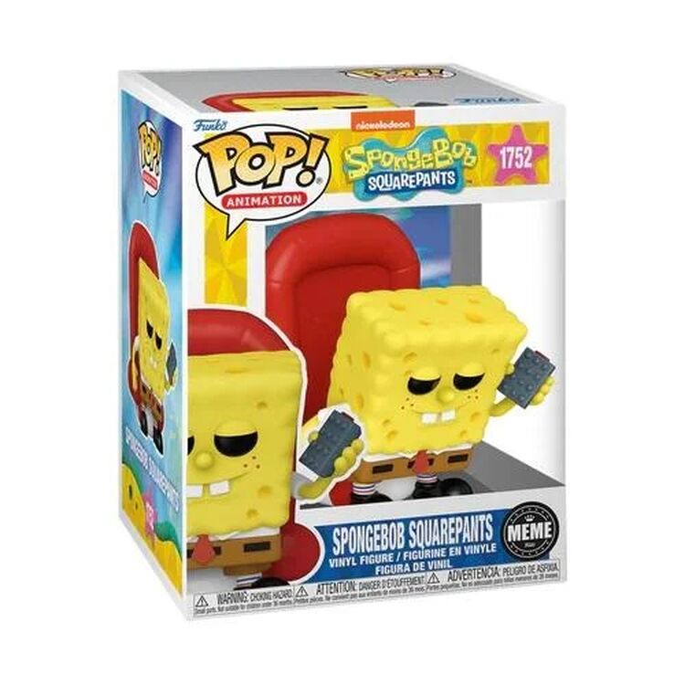 Product Funko Pop! SpongeBob SquarePants SpongeBob SquarePants (Ight Imma Head Out Meme) image