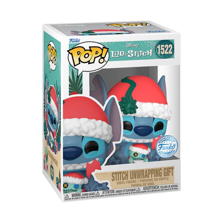 Product Φιγούρα Funko Pop! Lilo & Stitch - Stitch Unwrapping Gift (Holiday) (Special Edition) image