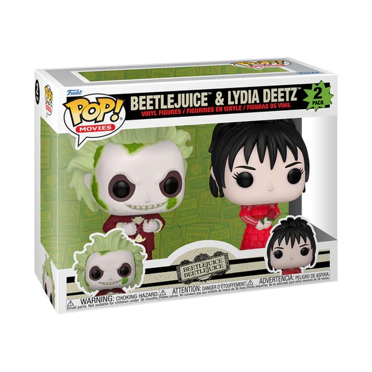 Product Funko Pop!Beetlejuice 2 Beetlejuice & Lydia Deetz 2-Pack image