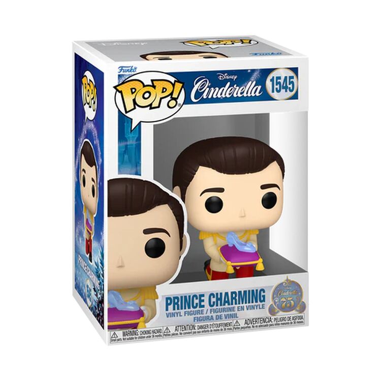 Product Φιγούρα Funko Pop! Cinderella (1950): 75th Anniversary - Prince Charming with Slipper image
