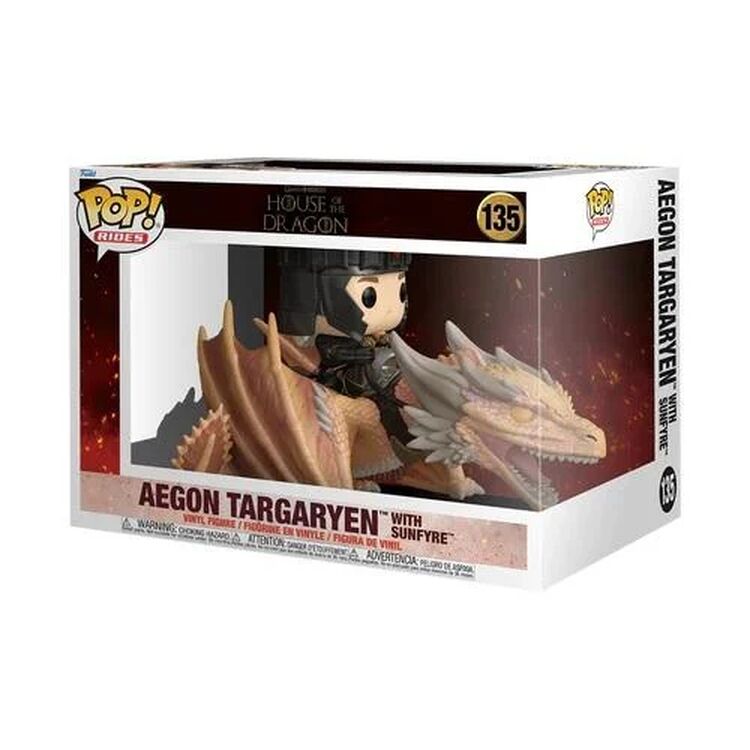 Product Funko POP! House of the Dragon - Aegon Targaryen with Sunfyre image