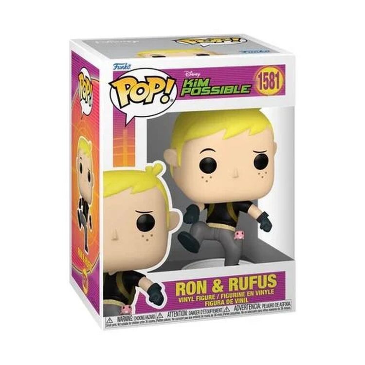 Product Φιγούρα Funko POP! Kim Possible - Ron with Rufus image
