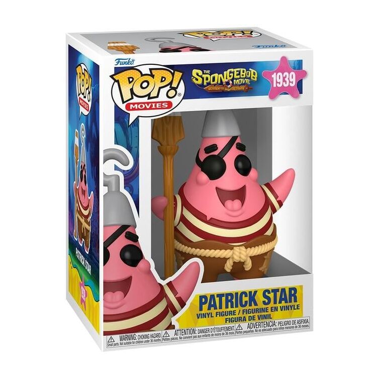 Product Funko Pop! The SpongeBob Movie: Search for SquarePants (2025) - Patrick Star (Pirate) image