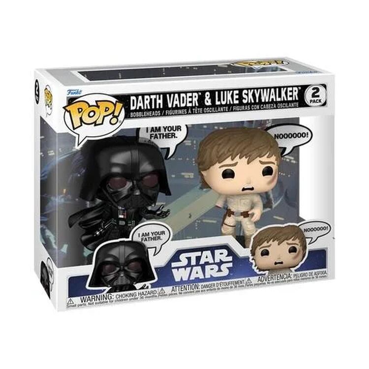 Product Funko POP! Star Wars - Darth Vader & Luke 2 Pack image