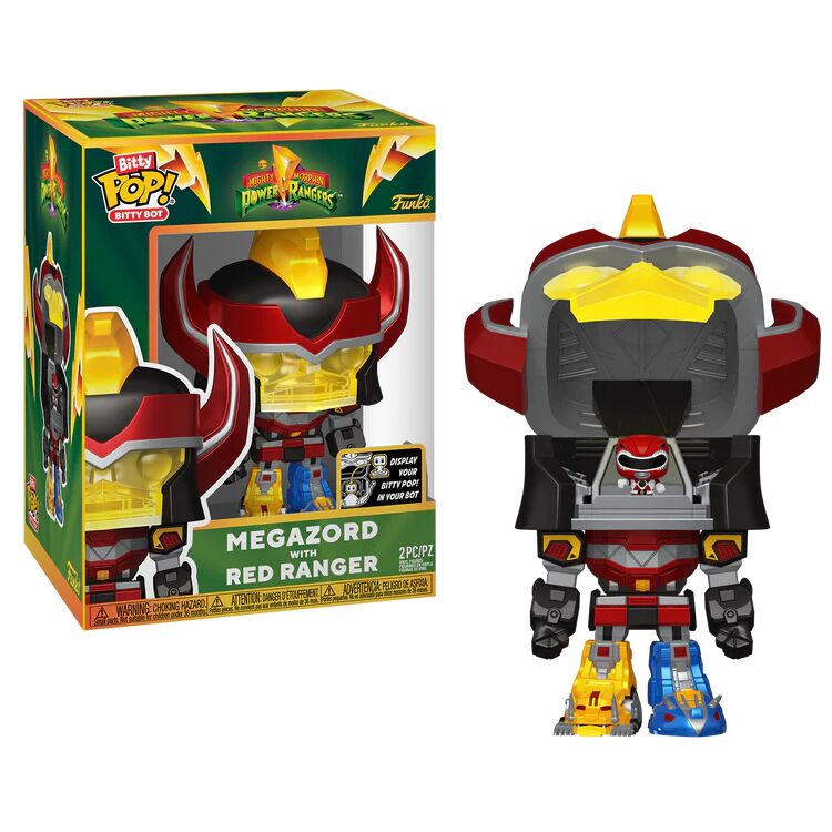 Product Funko Bitty Bots: Power Rangers  Megazord with Red Ranger image