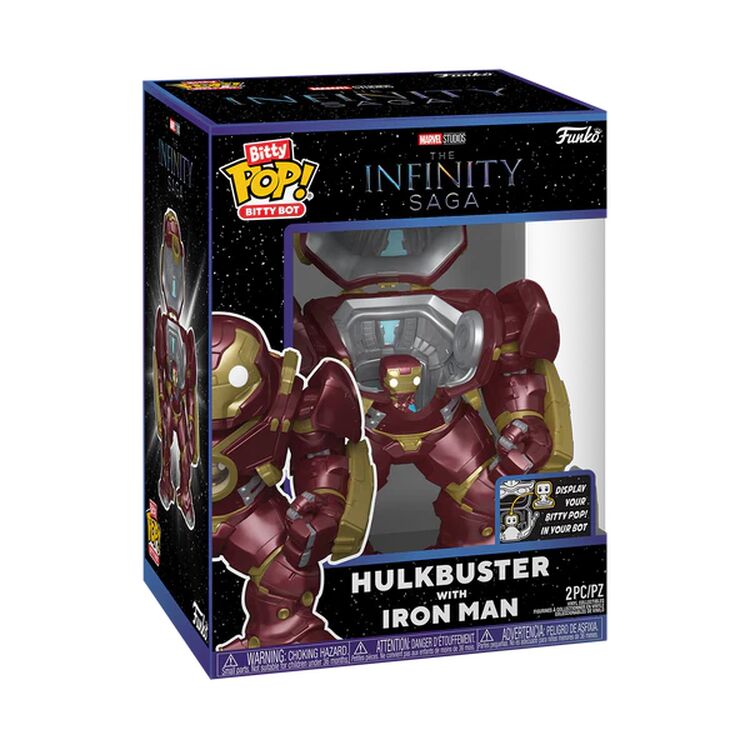 Product Φιγούρα Funko Bitty Bots: Marvel: The Infinity Saga Hulkbuster with Iron Man image
