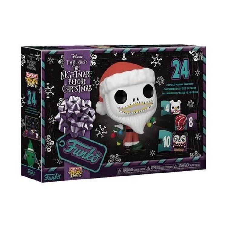 Product Advent Calendar Funko Pocket Pop! Disney: The Nightmare Before Christmas 24 Day Countdown image
