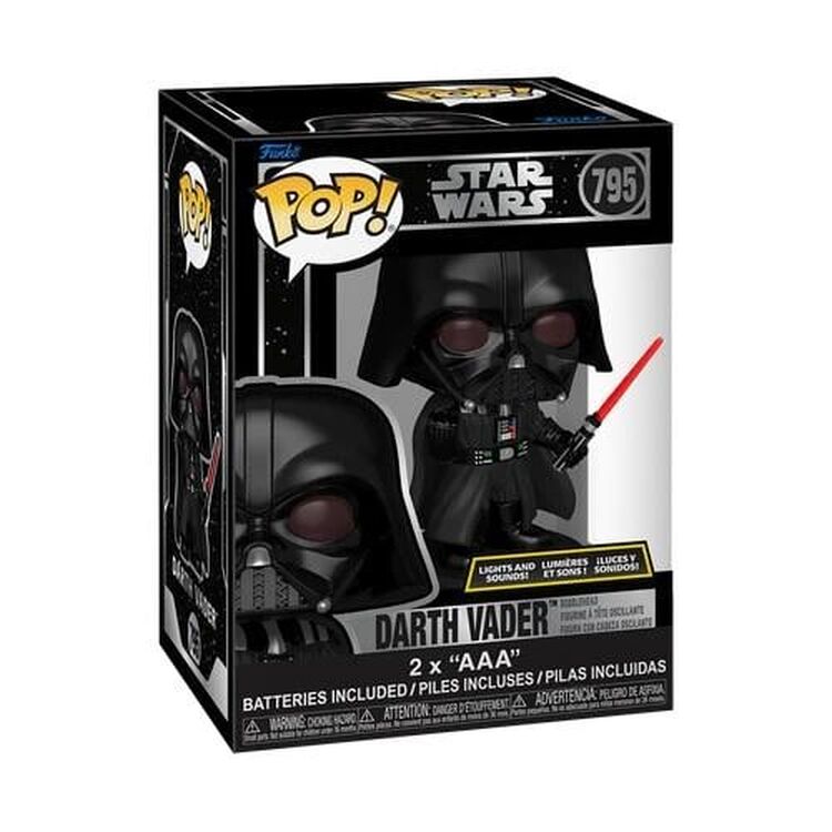 Product Funko Pop! Star Wars - Darth Vader with Lightsaber (Lights and Sounds) image