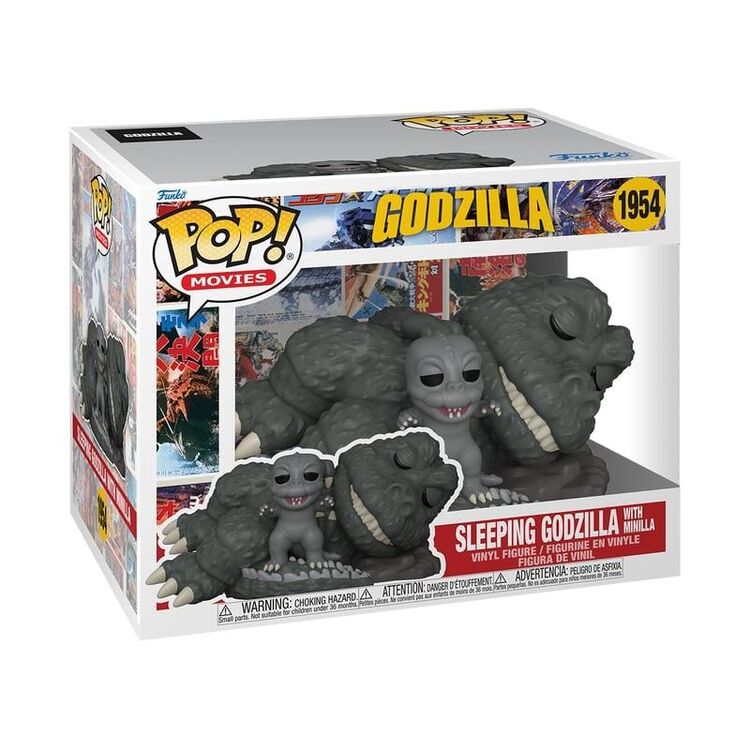 Product Funko Pop! Super: Godzilla Sleeping - Sleeping Godzilla with Minilla (6") image