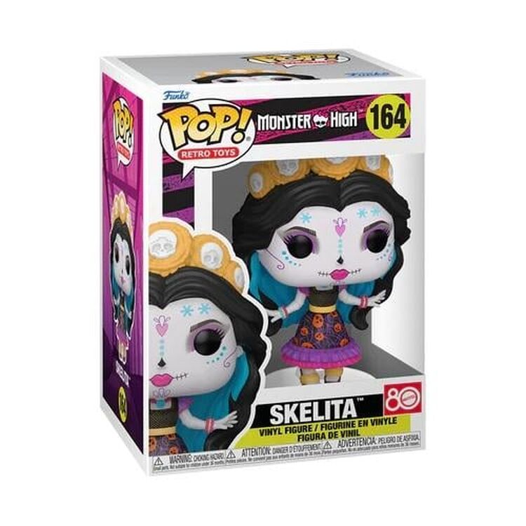Product Φιγούρα Funko Pop! Retro Toys: Monster High - Skelita #164 Vinyl Figure image