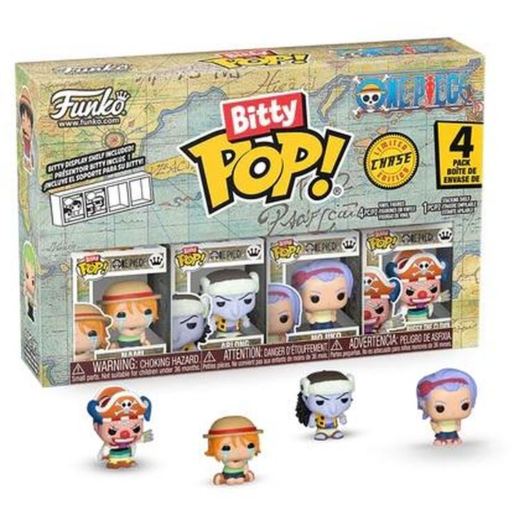 Product Φιγούρες Funko Bitty Pop! 4-Pack: One Piece  Nami,Arlong, Nojiko image