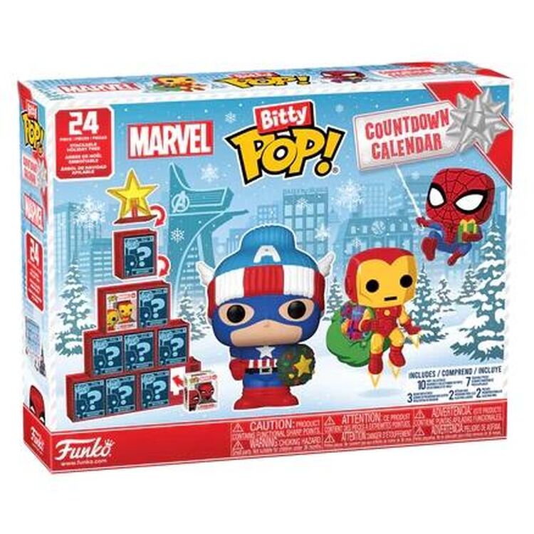 Product Funko Bitty Pop! Marvel Comics - Stackable Holiday Tree image