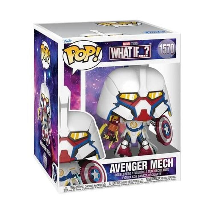 Product Φιγούρα Funko Pop! Super: Marvel What If...? - Avenger Mech (6") image