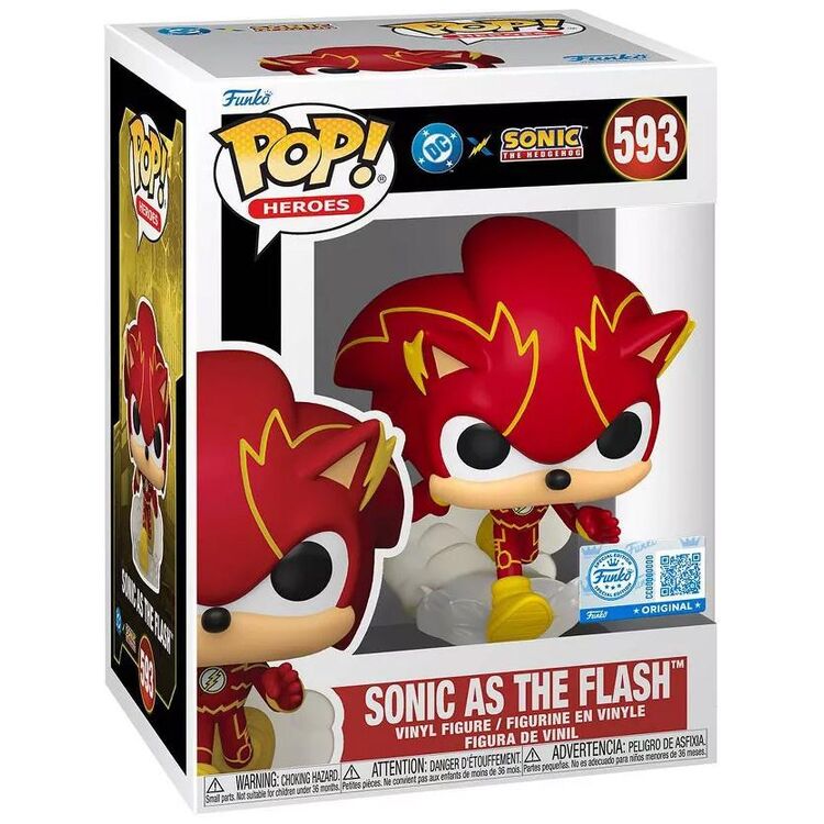 Product Φιγούρα Funko Pop! Justice League & Sonic -Sonic as the Flash (Special Edition) image