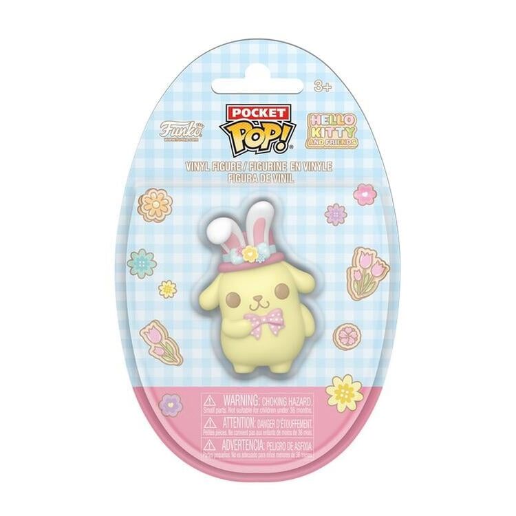 Product Funko Pocket Pop! Singles: Hello Kitty & Friends (Spring) - Pompompurin with Bunny Ears image