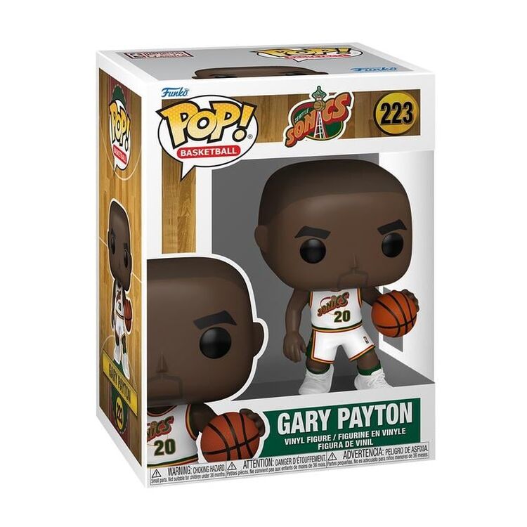 Product Funko Pop! Seattle Sonics - Gary Payton (White Home Uniform) image